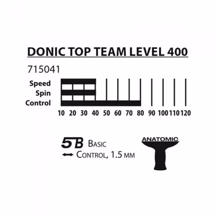 Ракетка для настольного тенниса Donic Top Team 400 - 2