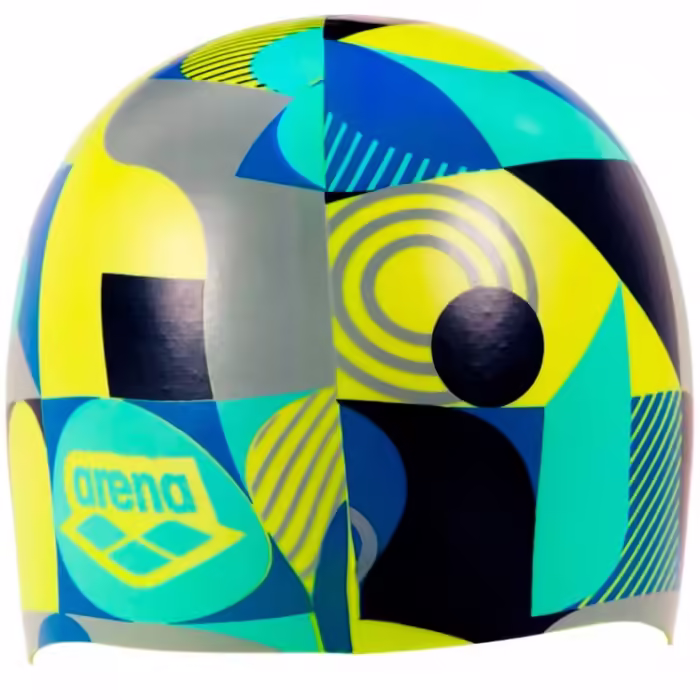 Силиконовая шапочка для плавания Arena Print Jr