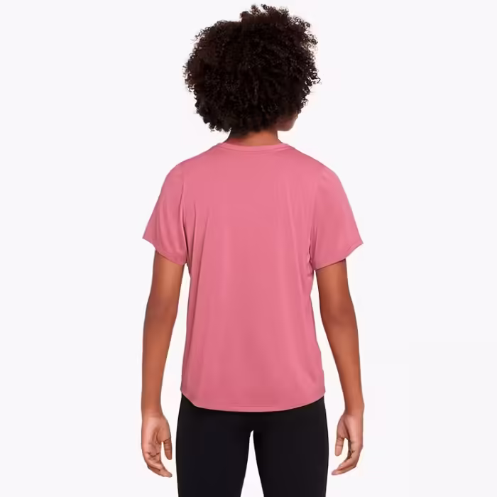 Футболка Nike ONE FITTED DRI-FIT Розовый XL - 2