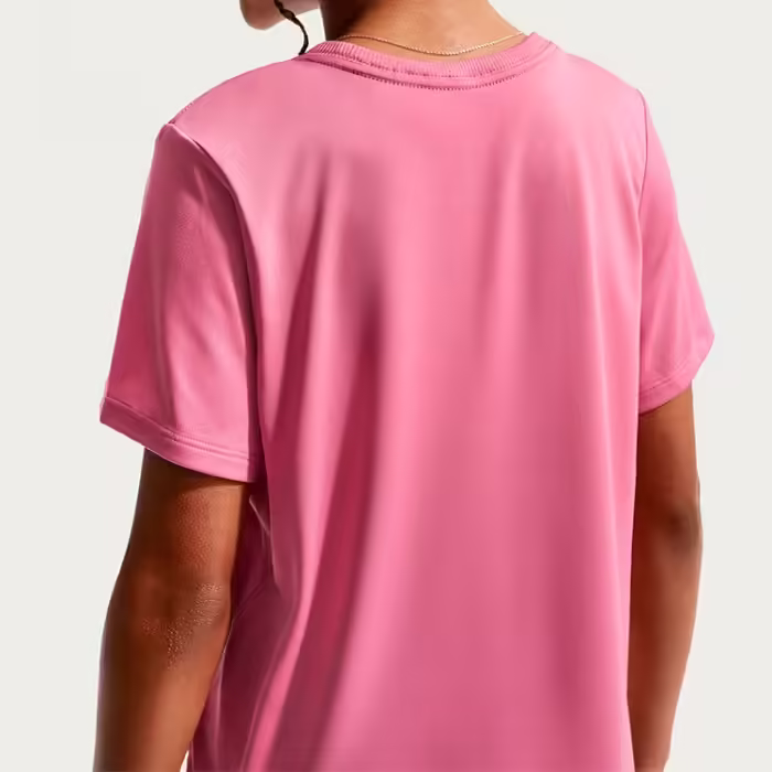 Футболка Nike ONE FITTED DRI-FIT Розовый XL - 6