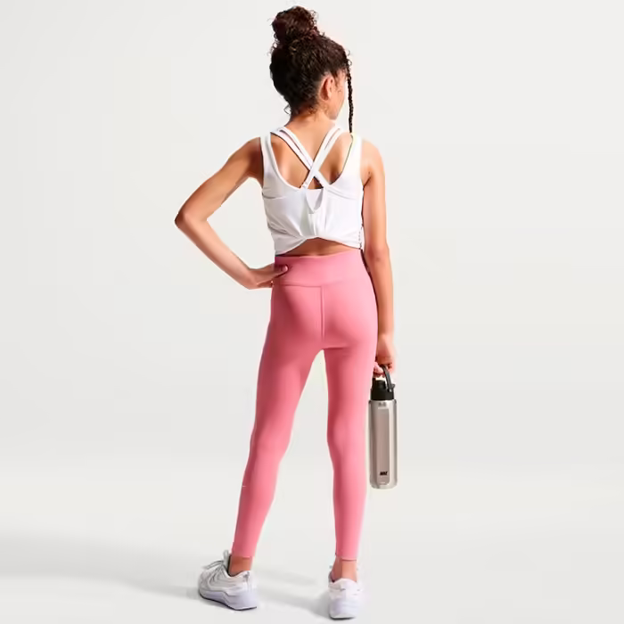 Легинсы Nike ONE DRI-FIT HIGH-WAISTED LEGGINGS Розовый XL - 4