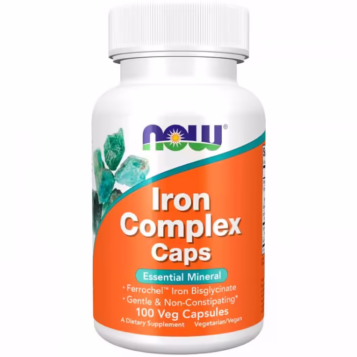 Vitamine Now Foods Iron Complex Caps
