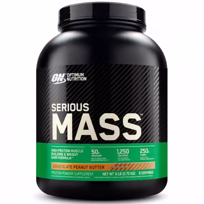 Гейнер Optimum Nutrition SERIOUS MASS CHOCOLATE Peanut Butter 6lb