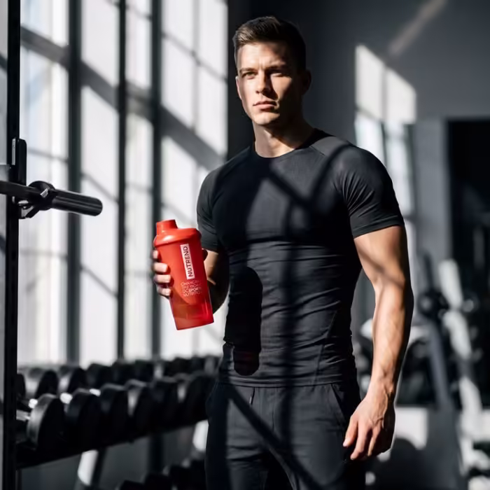 Шейкер Nutrend CHANGING THE WORLD OF SPORTS NUTRITION RED - 3
