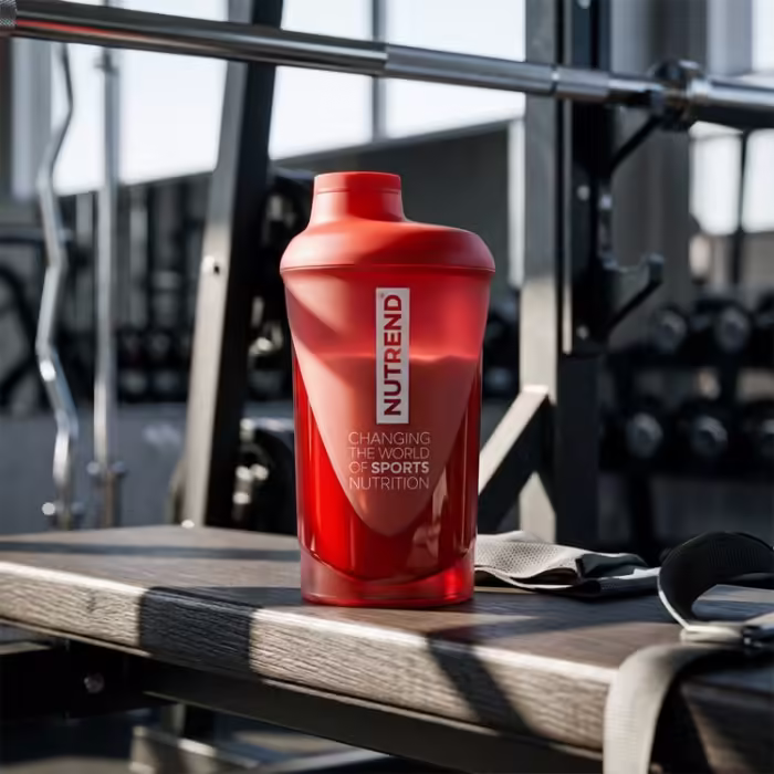 Шейкер Nutrend CHANGING THE WORLD OF SPORTS NUTRITION RED - 4