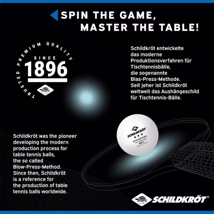 Набор мячей для настольного тенниса 120 шт Donic T-Ball 3-Stern CHAMPION POLY 40+ - 4