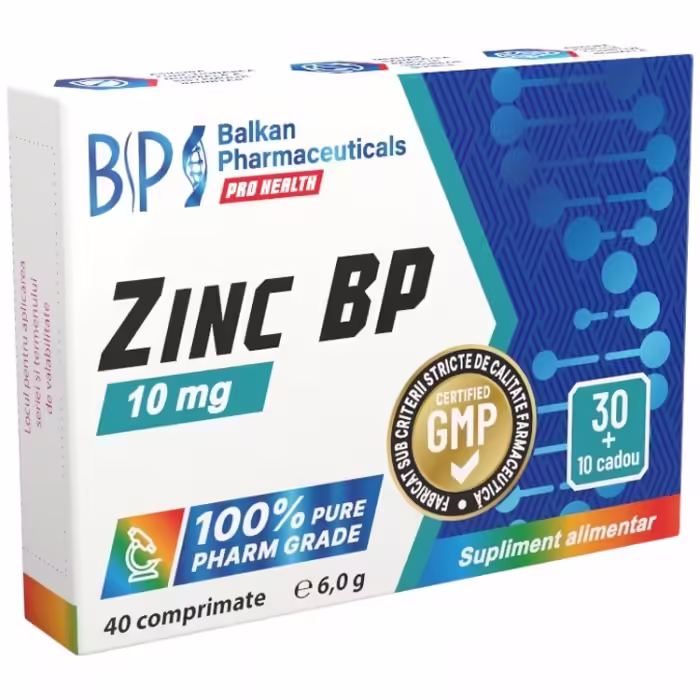 Vitamine Balkan Pharmaceuticals ZINC BP tablets N40