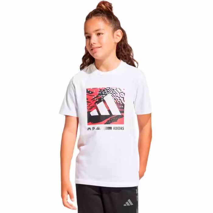 Tricou Adidas J CAMO LOGO TEE