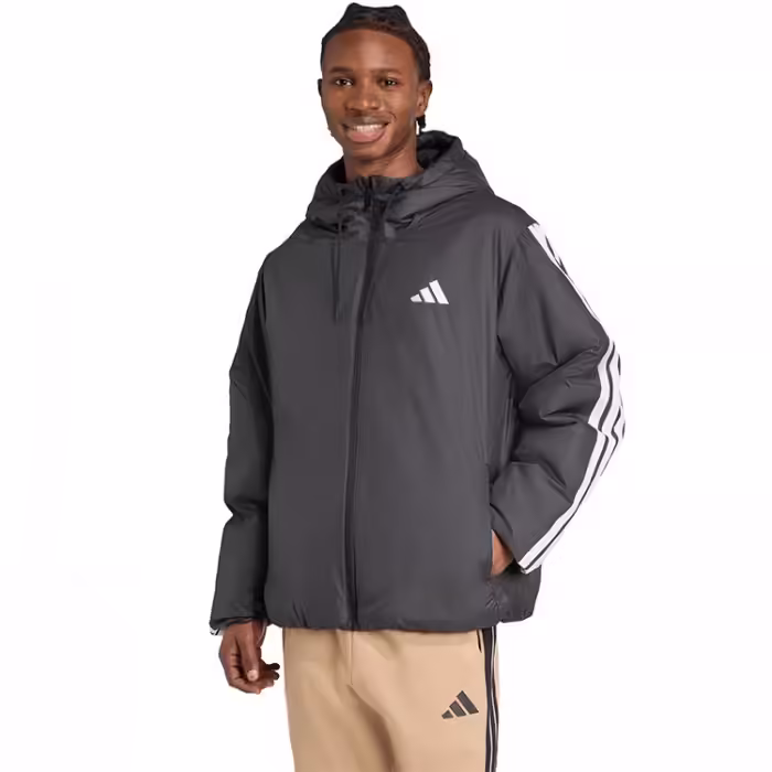 Куртка Adidas ESSENTIALS CLIMAWARM 3-STRIPES INSULATED HOODED Черный XL