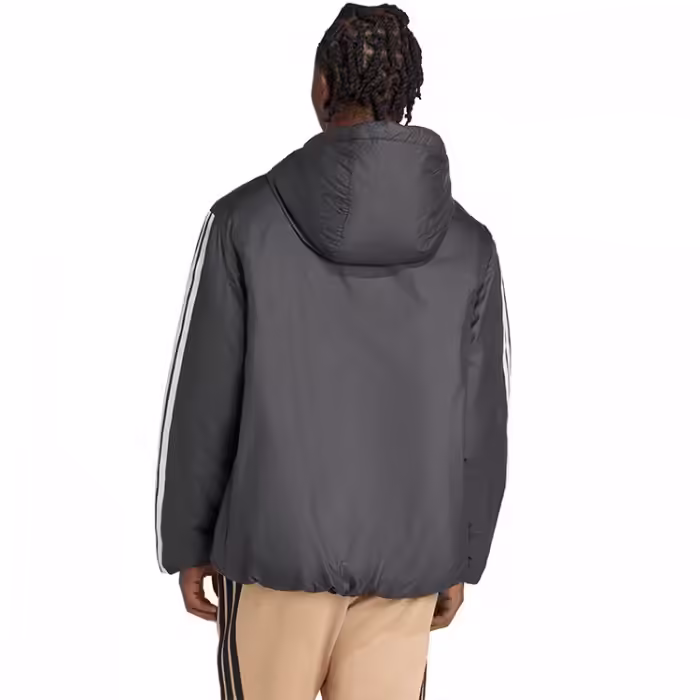Куртка Adidas ESSENTIALS CLIMAWARM 3-STRIPES INSULATED HOODED Черный XL - 2