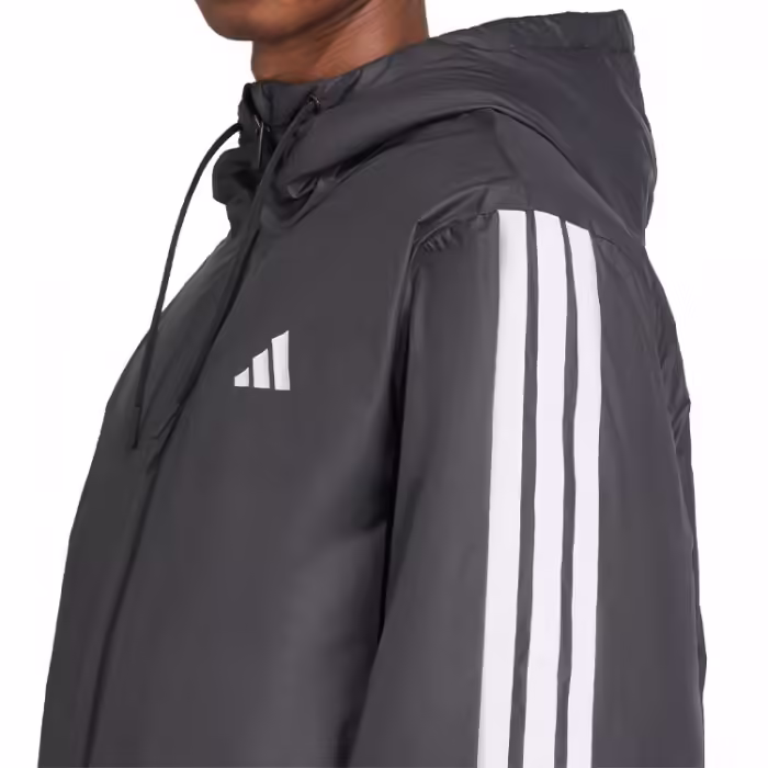 Куртка Adidas ESSENTIALS CLIMAWARM 3-STRIPES INSULATED HOODED Черный XL - 4