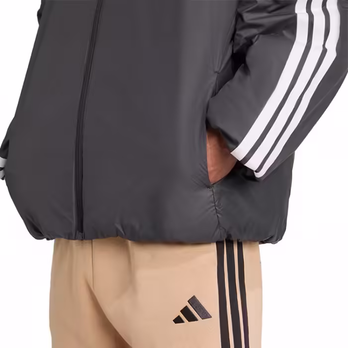 Куртка Adidas ESSENTIALS CLIMAWARM 3-STRIPES INSULATED HOODED Черный XL - 5