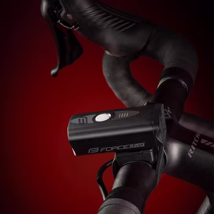 Фонарь передний Force DIVER 900 Lm, USB - 5