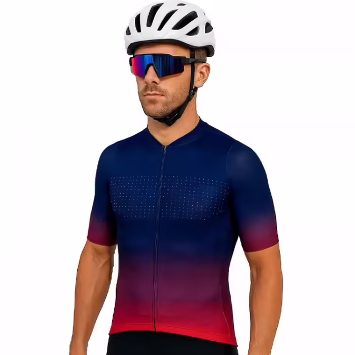 Scurta Giant PODIUM SS JERSEY SAPPHIRE/GRENADINE M