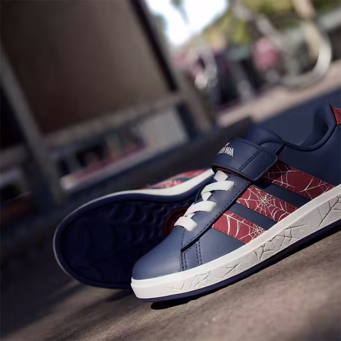 Incaltaminte Sport Adidas SPIDER-MAN GRAND COURT Albastru 29 - 3