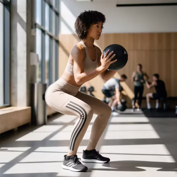 Спортивное бра Adidas TLRDIM HS BRA - 8