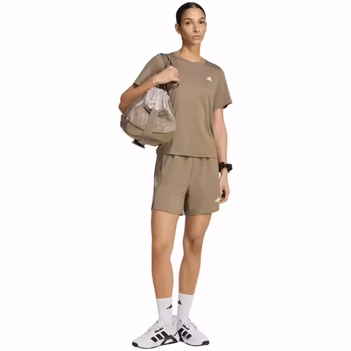 Футболка Adidas WORKOUT ESSENTIALS CREW NECK Коричневый XXS - 4