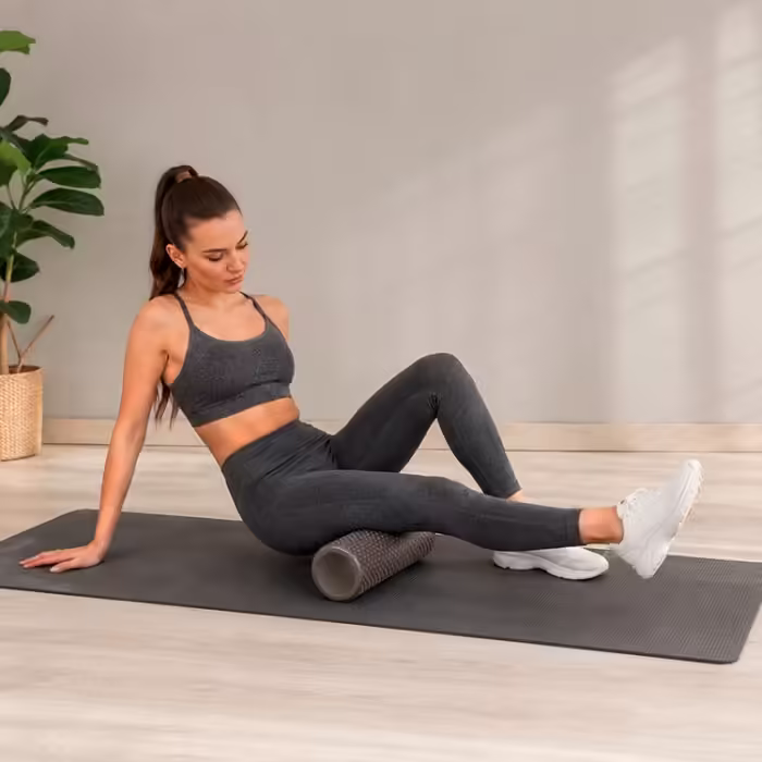 Валик для йоги Nova Pilates roll Pазноцветный 45cm - 3