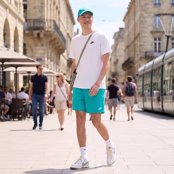 Sorti Nike M CLUB FLOW MESH SHORT - 8
