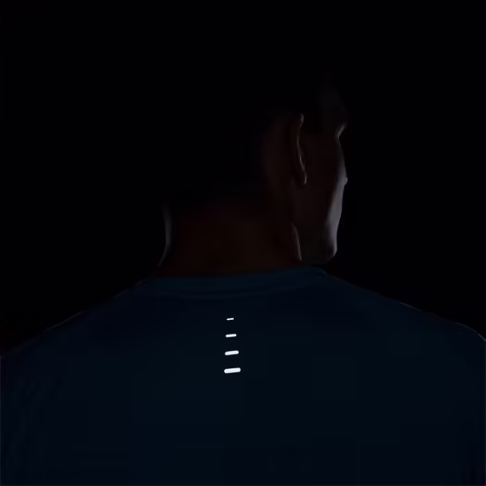 Футболка Nike M NK DFADV STRIDE SS TOP Голубой XL - 2