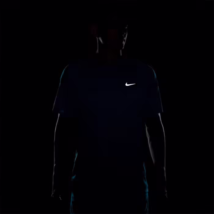 Футболка Nike M NK DFADV STRIDE SS TOP Голубой XL - 10