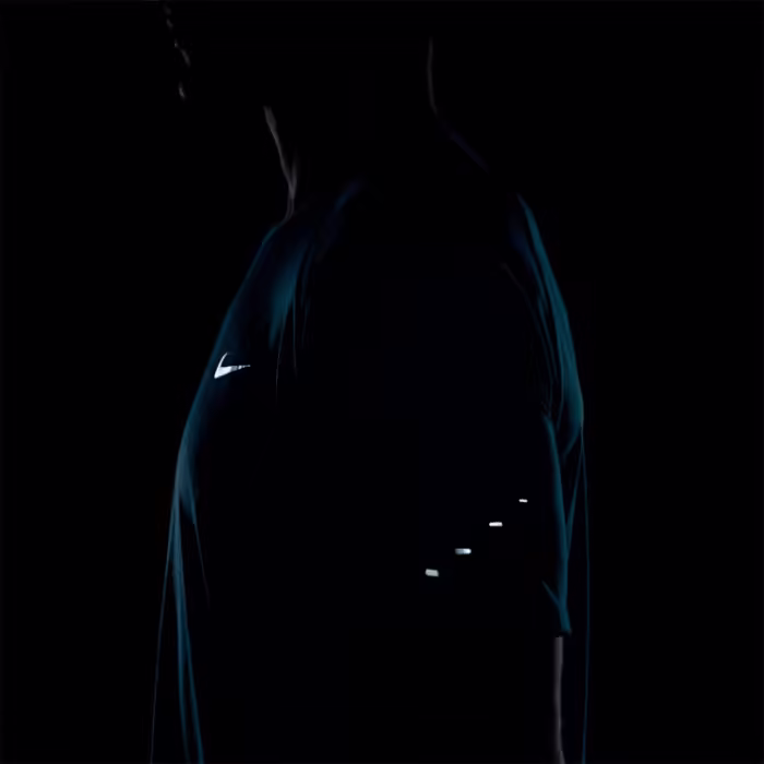 Футболка Nike M NK DFADV STRIDE SS TOP Голубой XL - 11