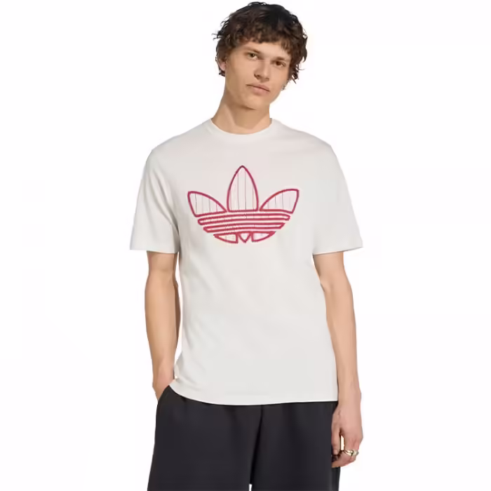 Футболка Adidas TREFOIL INFILL Белый XS