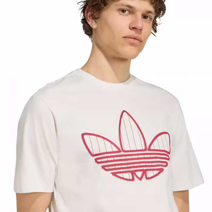 Футболка Adidas TREFOIL INFILL Белый XS - 4