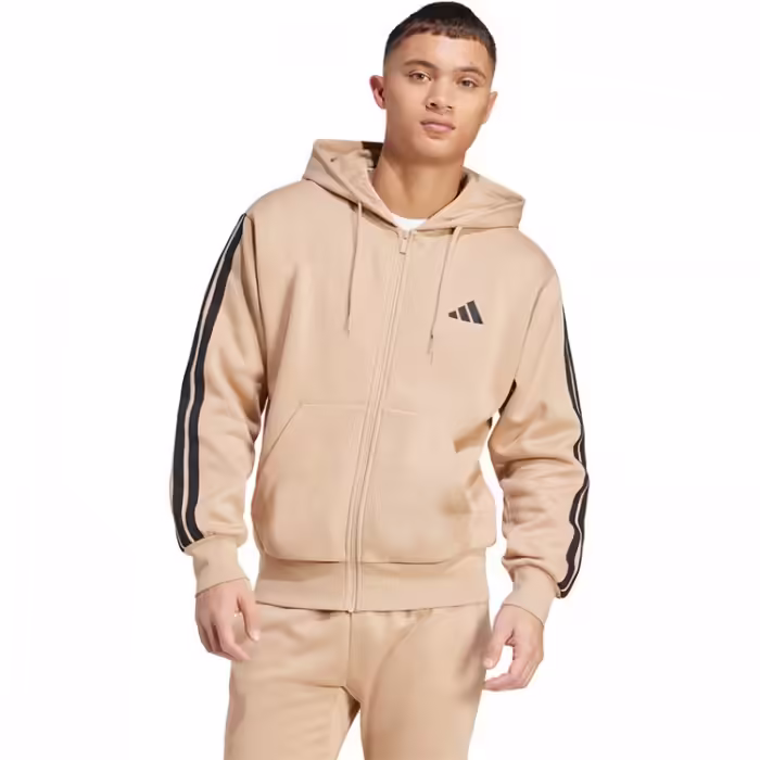 Толстовка Adidas M 3S FL FZ HD