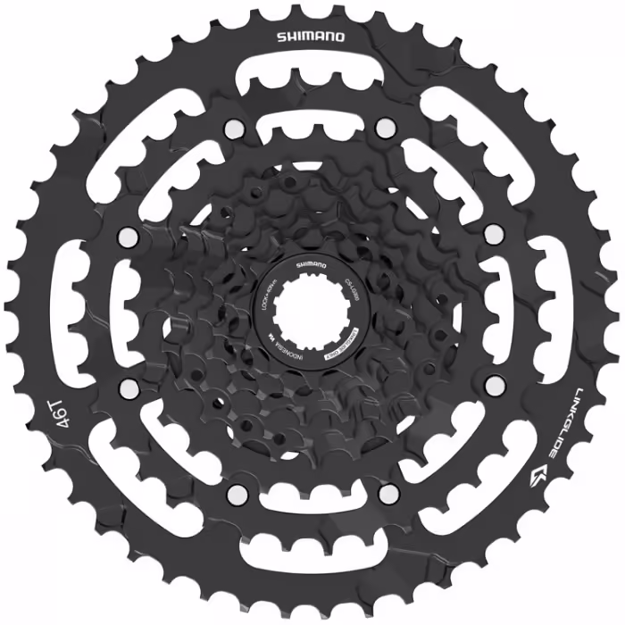 Кассета SHIMANO CS-LG300-9, CUES, 9-SPEED