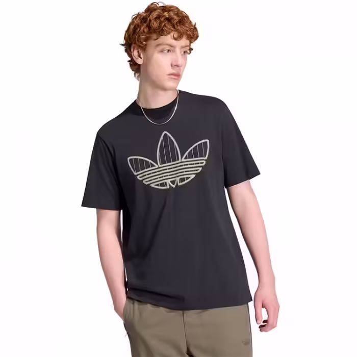 Футболка Adidas TREFOIL INFILL Черный XS