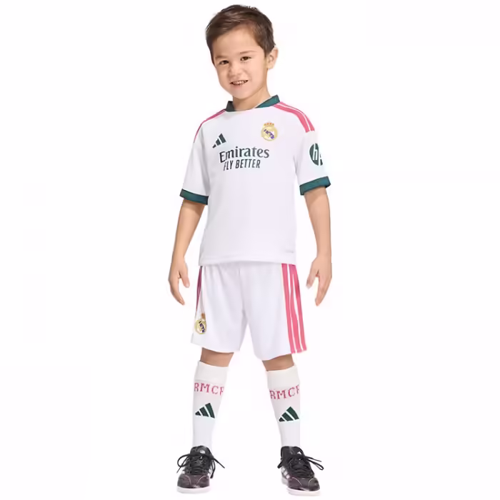 Набор футболка + шорты Adidas Real Madrid 26/27 Home Белый 98