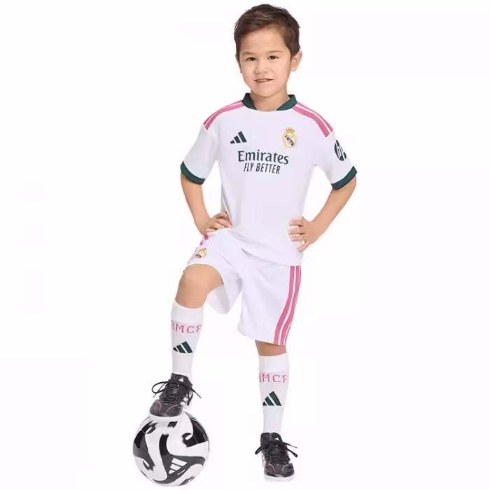 Набор футболка + шорты Adidas Real Madrid 26/27 Home Белый 98 - 3