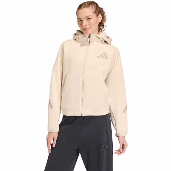 Толстовка Adidas Z.N.E. FULL-ZIP HOODED Бежевый M