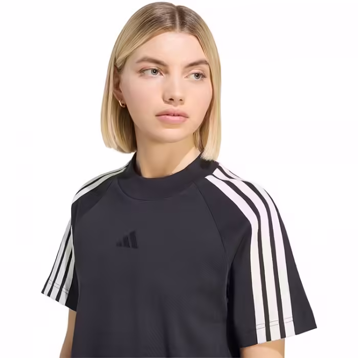 Футболка Adidas 3-STRIPES Черный XXS - 4