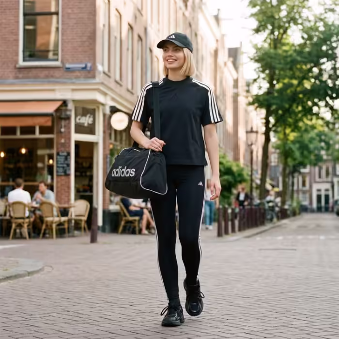 Футболка Adidas 3-STRIPES Черный XXS - 7