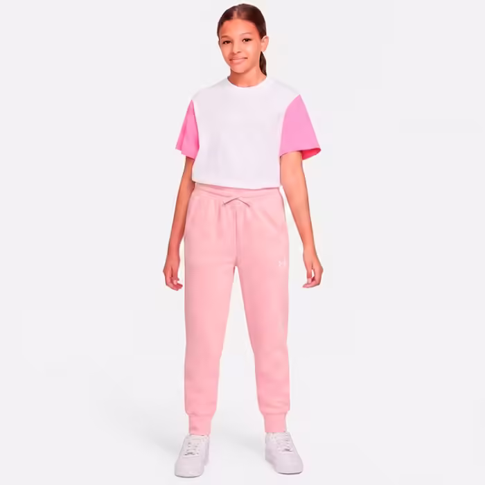 Брюки Under Armour Rival Fleece LU Joggers Розовый XL - 3