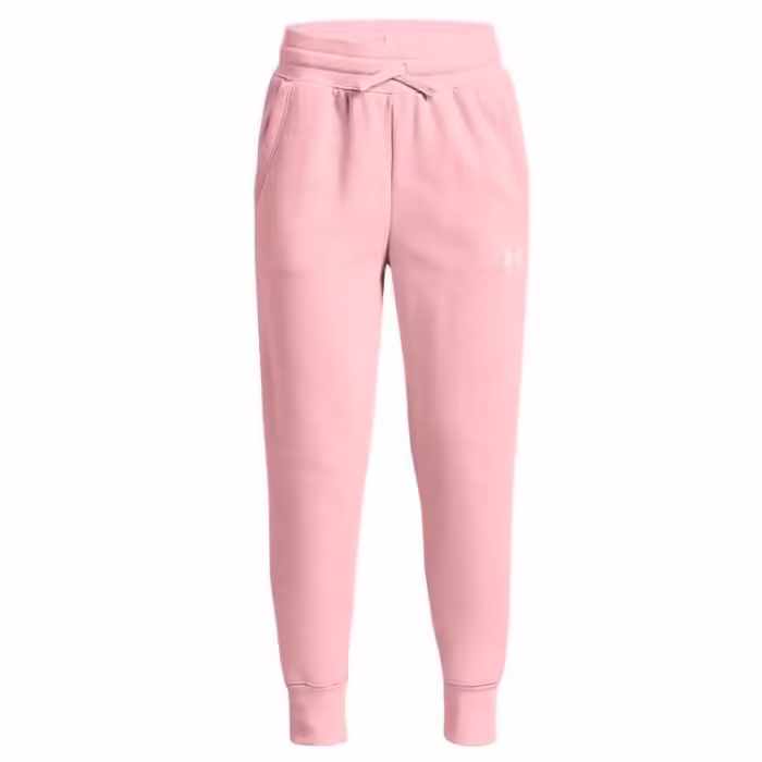 Брюки Under Armour Rival Fleece LU Joggers Розовый XL - 5