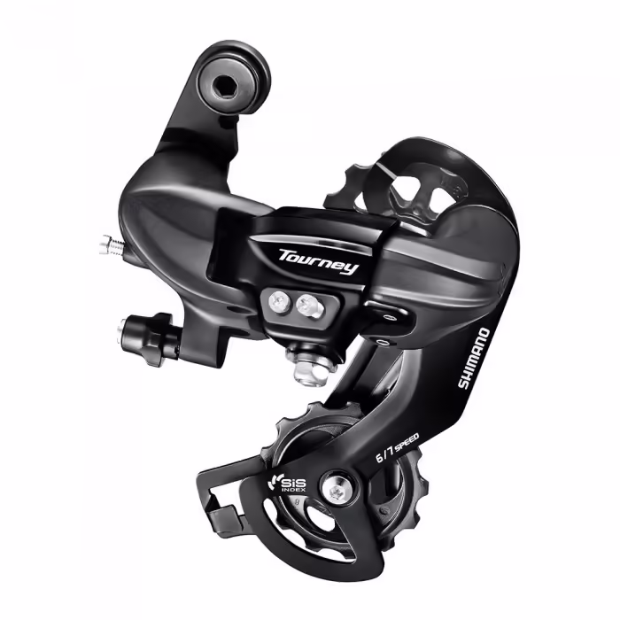 Переключатели задние\r\n SHIMANO TOURNEY RD-TY300 6-7 SPEED\r\n Черный