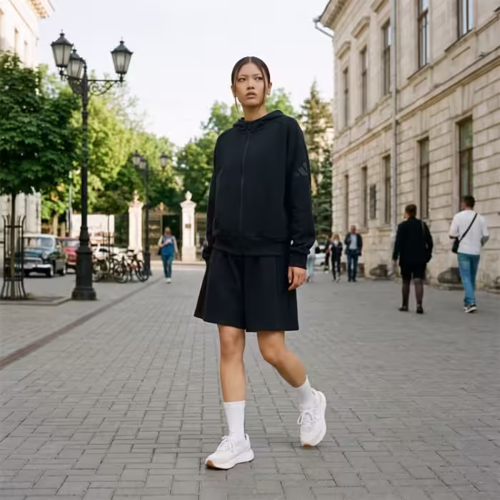 Hanorac Adidas SOFT LUX FULL-ZIP - 7