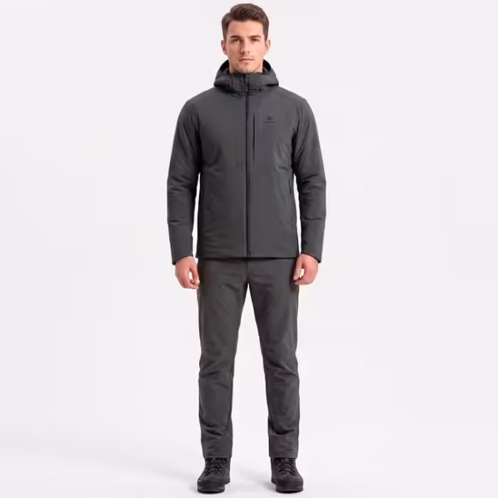 Куртка Kailas RH80 Hooded Insulated Jacket Серый XL - 7