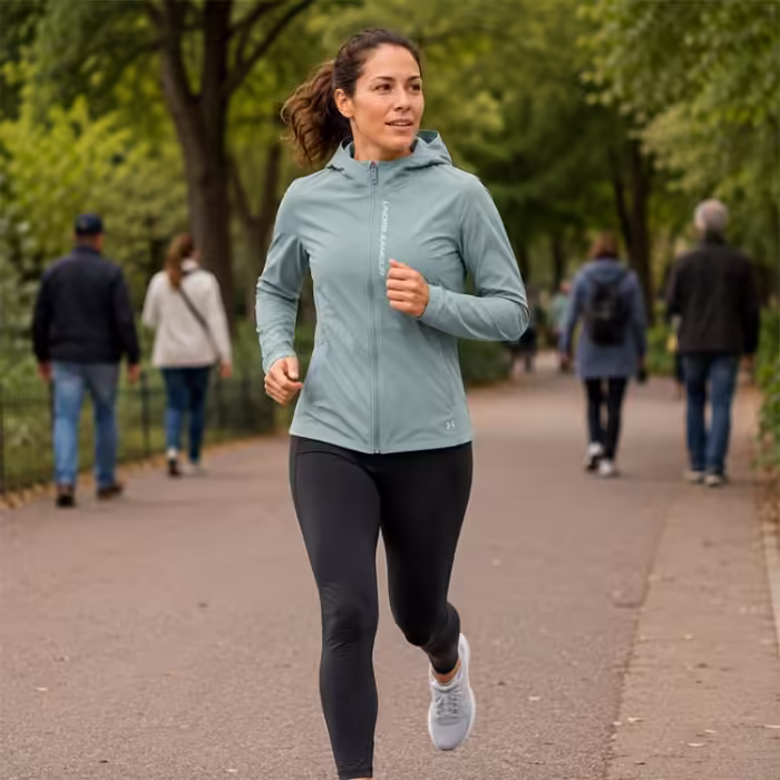 Ветровка Under Armour UA OutRun the STORM Jacket Серый S - 7