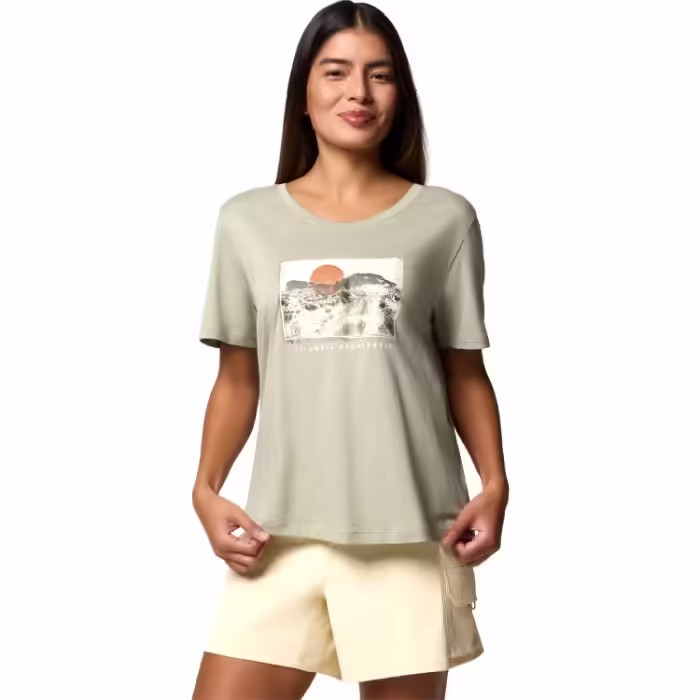 Tricou Columbia Ruby Springs Graphic Scoop Neck Short Sleeve Shirt