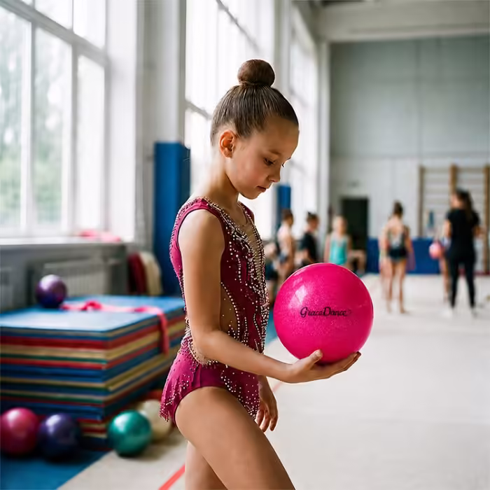 Мяч гимнастический Grace Dance Rhythmic gymnastics ball - 7