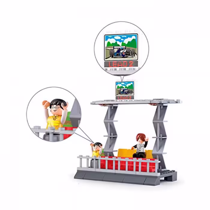 Игрушки SLUBAN F1 Racing Department - 2