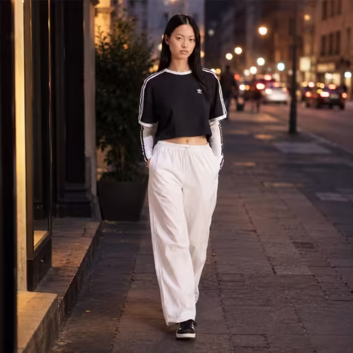 Футболка Adidas 3S LOOSE CROP T - 7