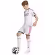 Set tricou + sorti Adidas REAL MADRID 26/27 HOME Alb-rosu 128