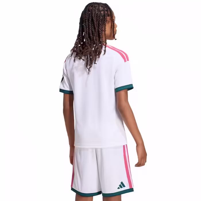 Set tricou + sorti Adidas REAL MADRID 26/27 HOME Alb-rosu 128 - 6