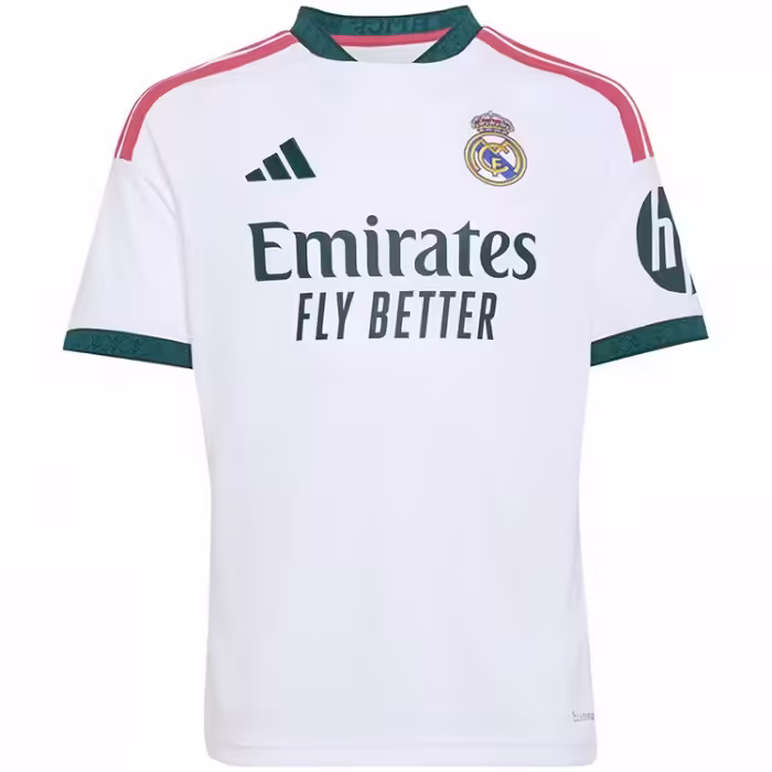 Set tricou + sorti Adidas REAL MADRID 26/27 HOME Alb-rosu 128 - 9
