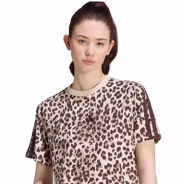 Футболка Adidas SEASONAL ESSENTIALS ANIMAL PRINT Коричневый XXS - 4